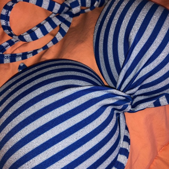 Striped Aerie Push Up Bikini - Picture 5 of 8